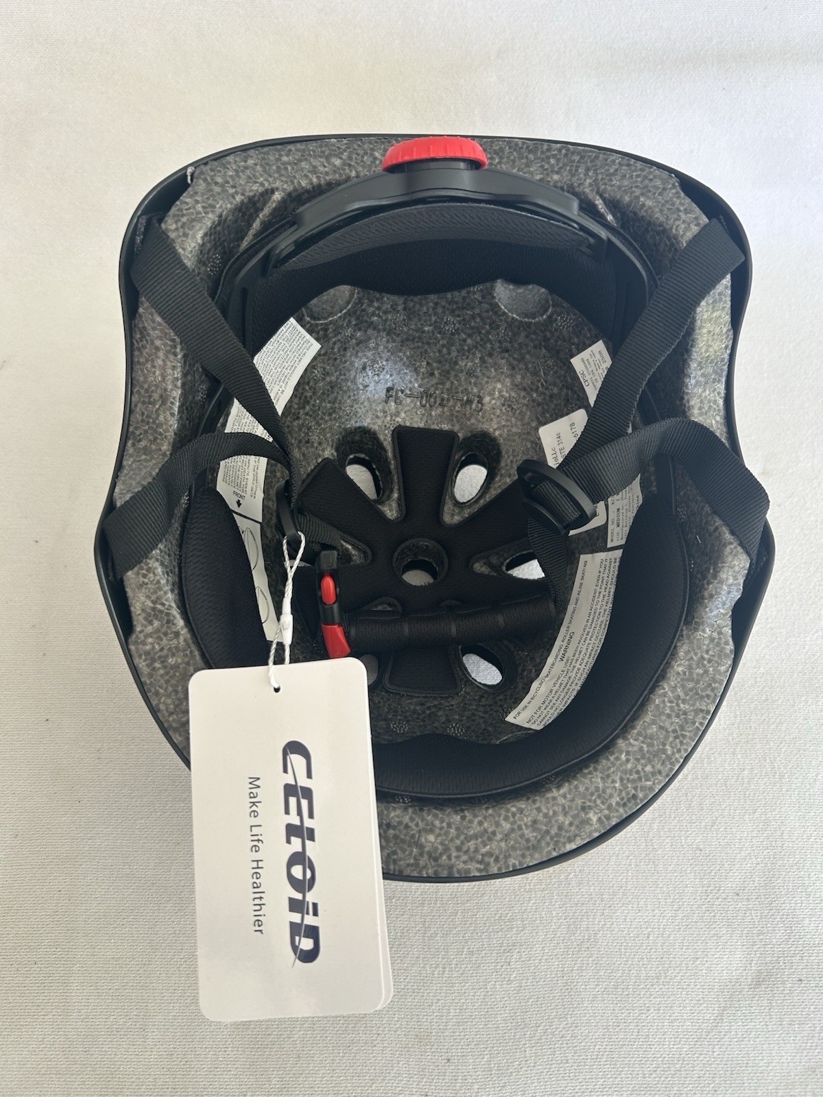 Protective Gear Head Protection Adjustable Black Adult Medium