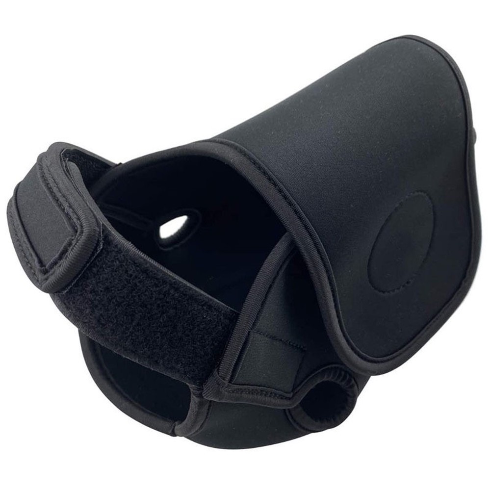 Black Neoprene E Bike Motor Cover 29x26cm Windproof Dustproof Engine Protector