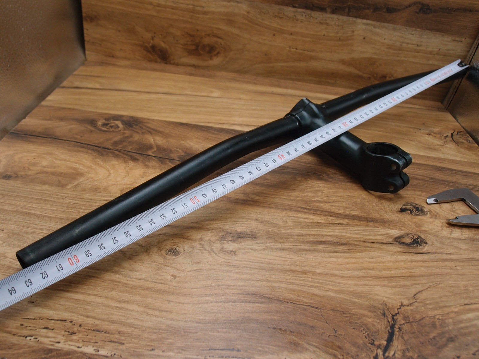flat handlebar ixs X-2RXC double butted + ahead stem Ritchey 1 1/8 in