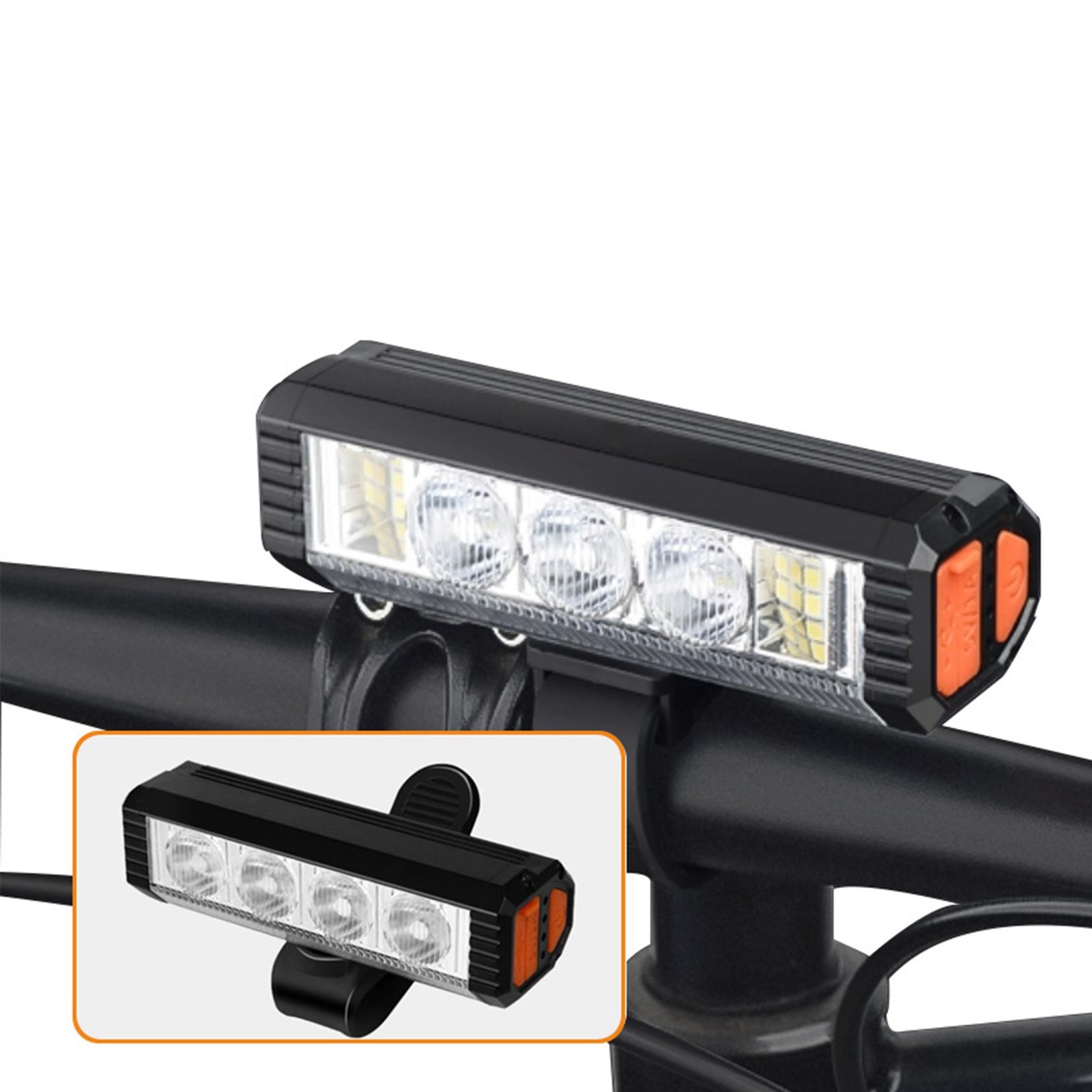 For Night Riding Bike Headlight Rechargeable Bicycle Light Fast Charging for