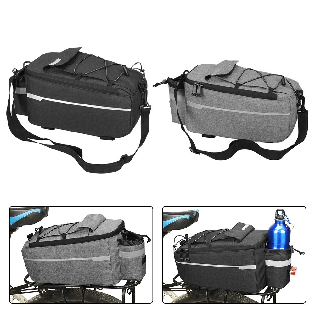 Bike Pannier Trunk Bags Spacious Design Easy Installation and Secure Attachment