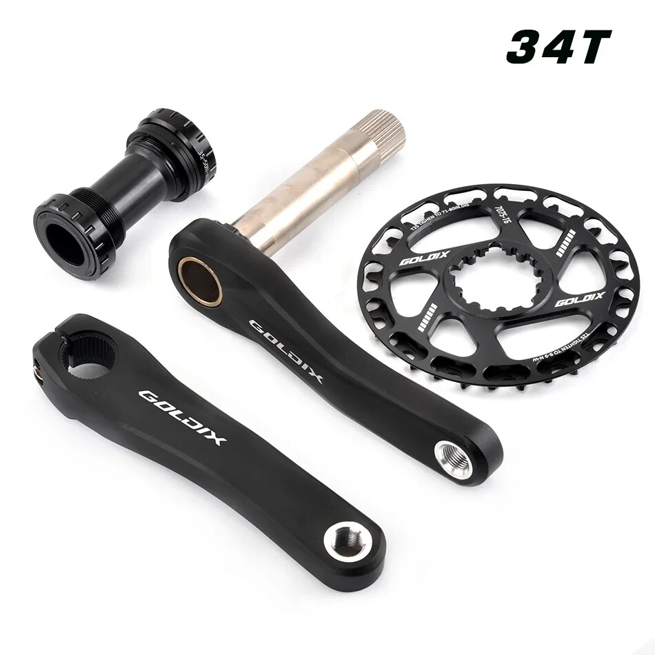 110mm/127mm/140mm/150mm/155mm/160mm Children’s Bicycle Crank Arm 7-12S Crankset