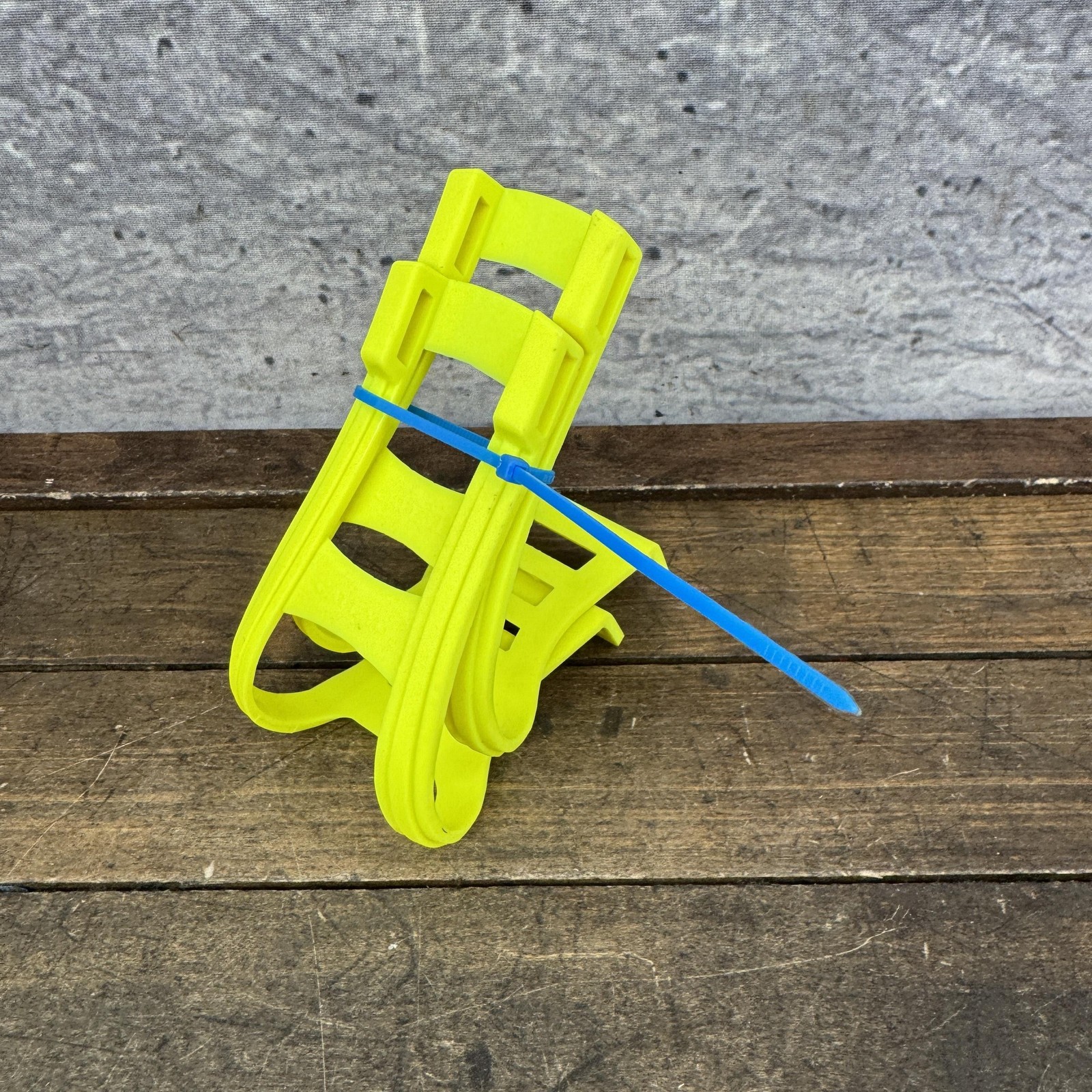 Vintage CatEye TC-200 Toe Clips Neon Yellow NOS Plastic 90s MTB Road Japan
