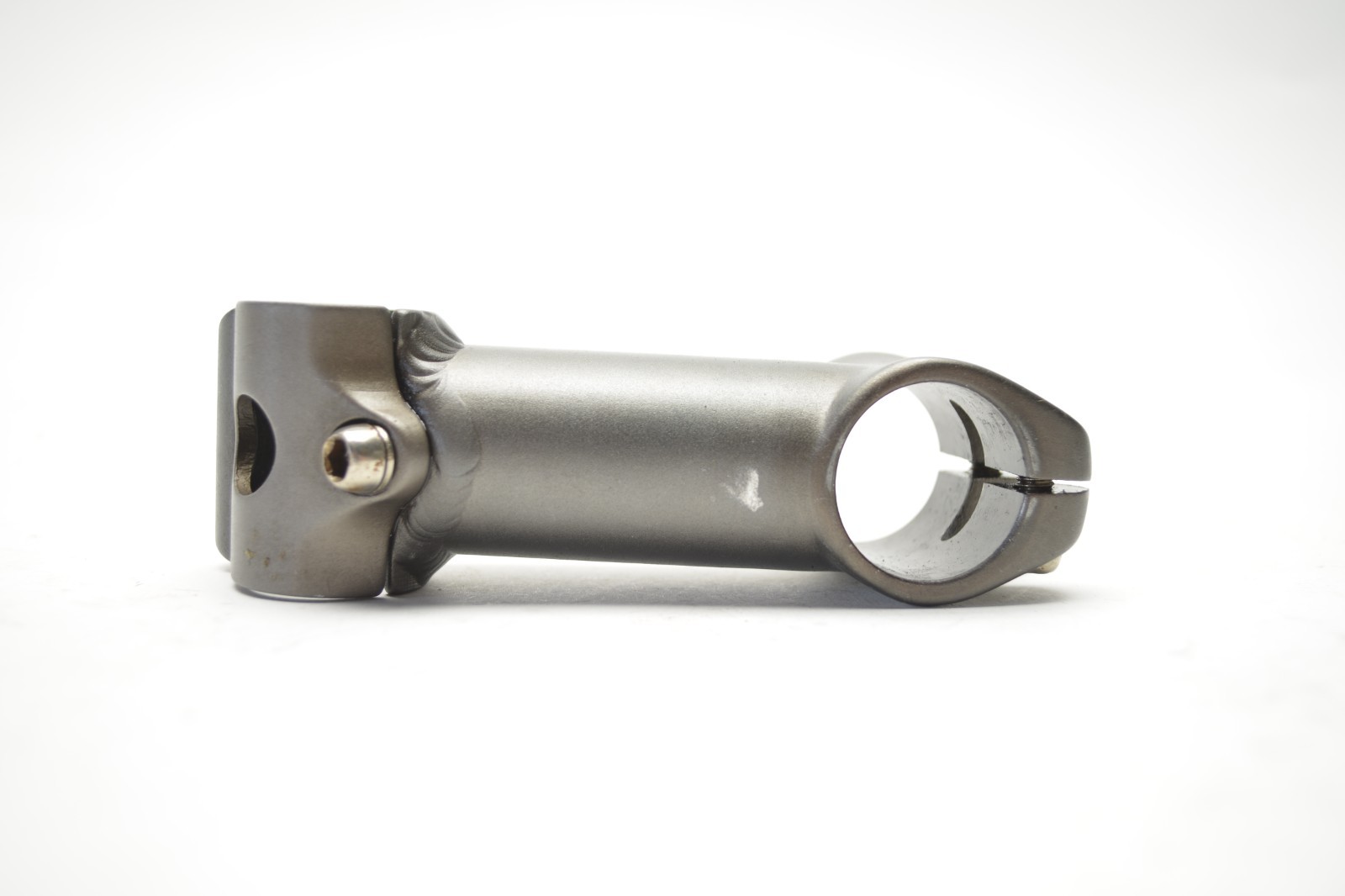 ICON 90 MM REACH BICYCLE GRAY 6 DEG 1 1/8″ THREADLESS STEM HINGED 25.4 MM CLAMP