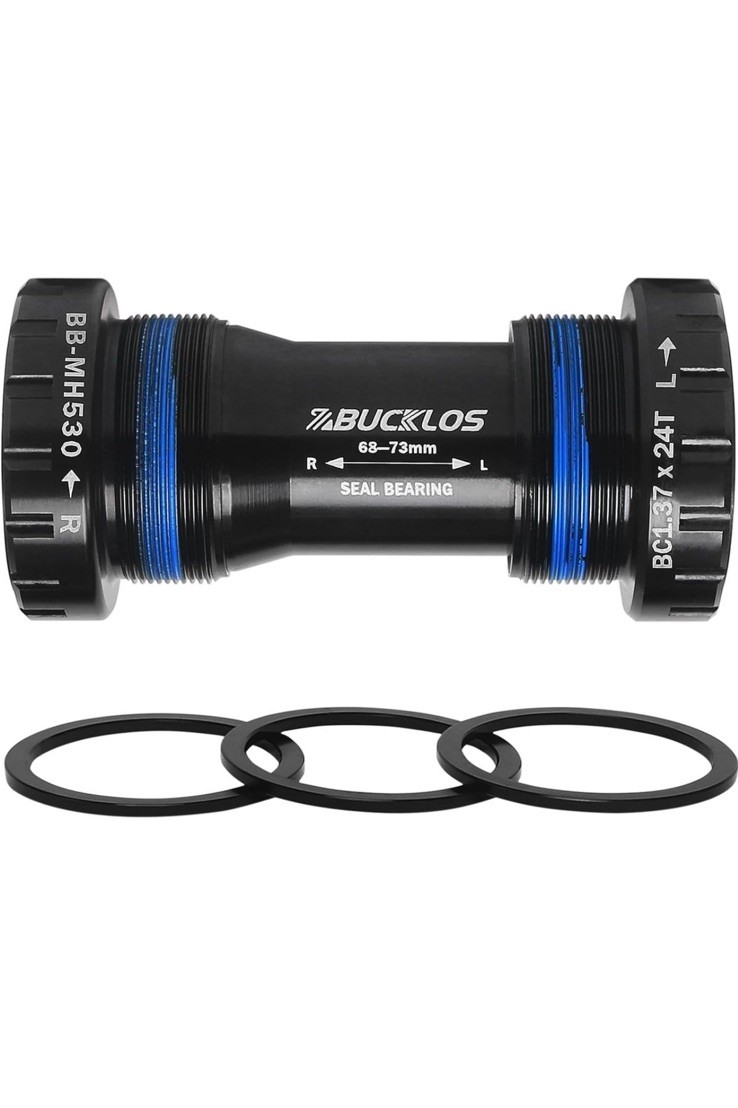 BUCKLOS Threaded/PressFit/Dub Bottom Bracket BSA 68-73mm/86-92mm -Ceramic/Ste…
