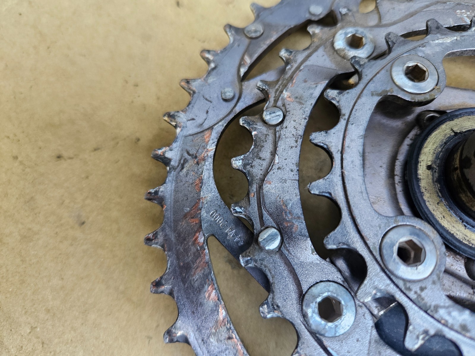 Truvativ Stylo Carbon Fiber Triple Mountain Bike Crankset 175mm 44/32/22 GXP