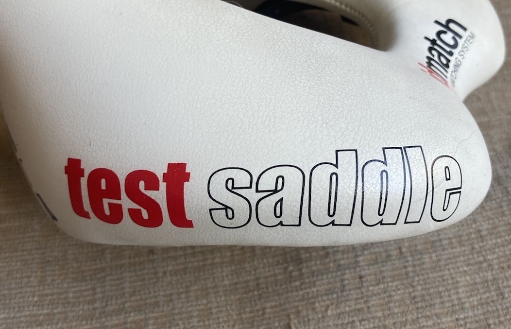 Selle Italia SLR S3 Manganese Railed Test Saddle White Bicycle Road Bike Seat