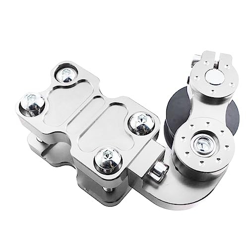 Silver CNC Aluminum Regulator Alloy Motorcycle Modified Accessories