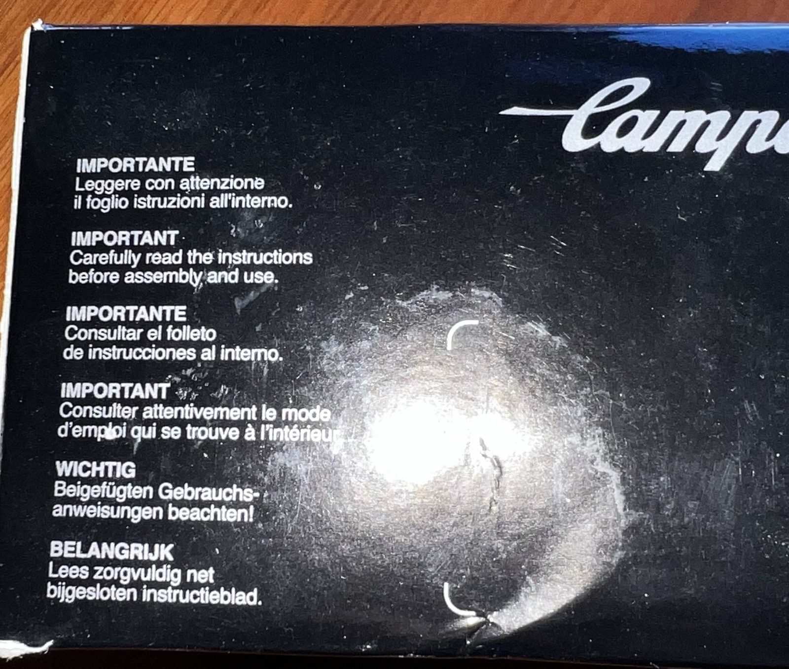 NEW!!! Campagnolo Record CS9-RE127 11-Speed Cassette – Titanium – 12-27T – NOS
