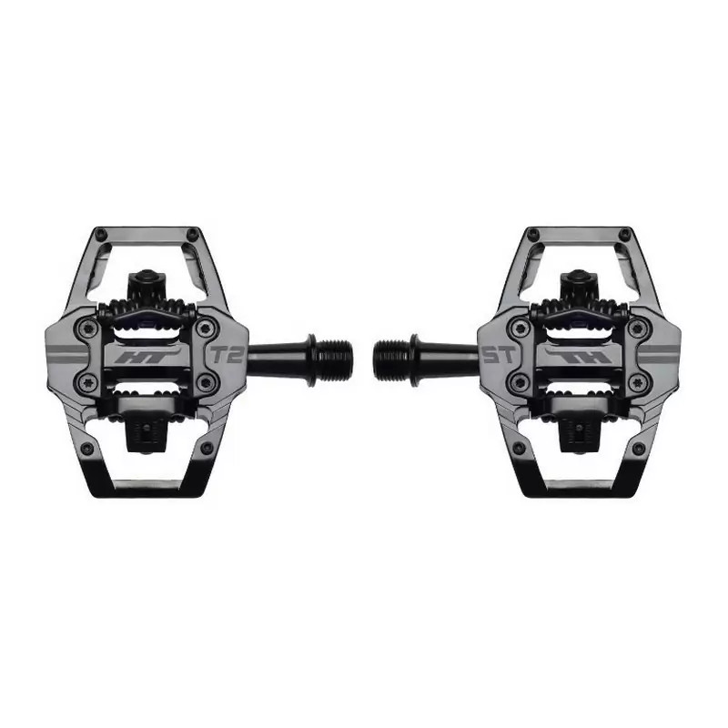 HT T2 Components Pedal BMX MTB downhill Clipless pedal stealth black