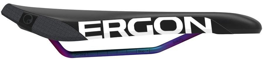 Ergon SM Enduro Pro Titanium Saddle – OilSlick Men’s High-Performance Enduro