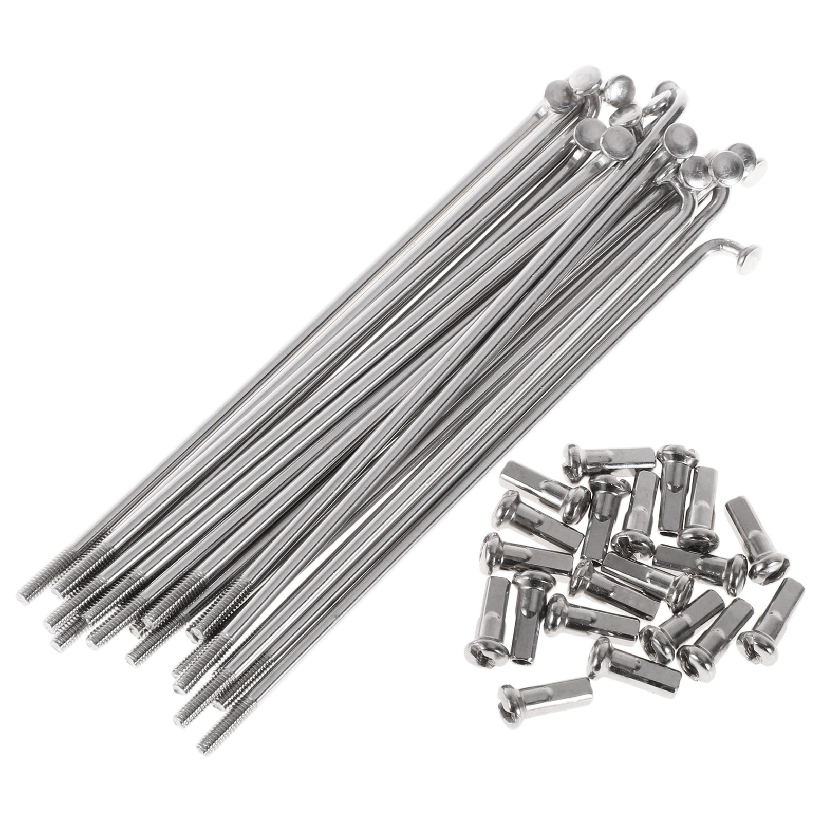 20pcs 13G Bike Wheel Spokes 89mm 304 Stainless Steel Silver