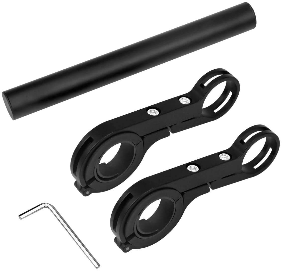 Bicycle Handlebar Extension, 20cm Multifunction Double Bike Handlebar Extende…