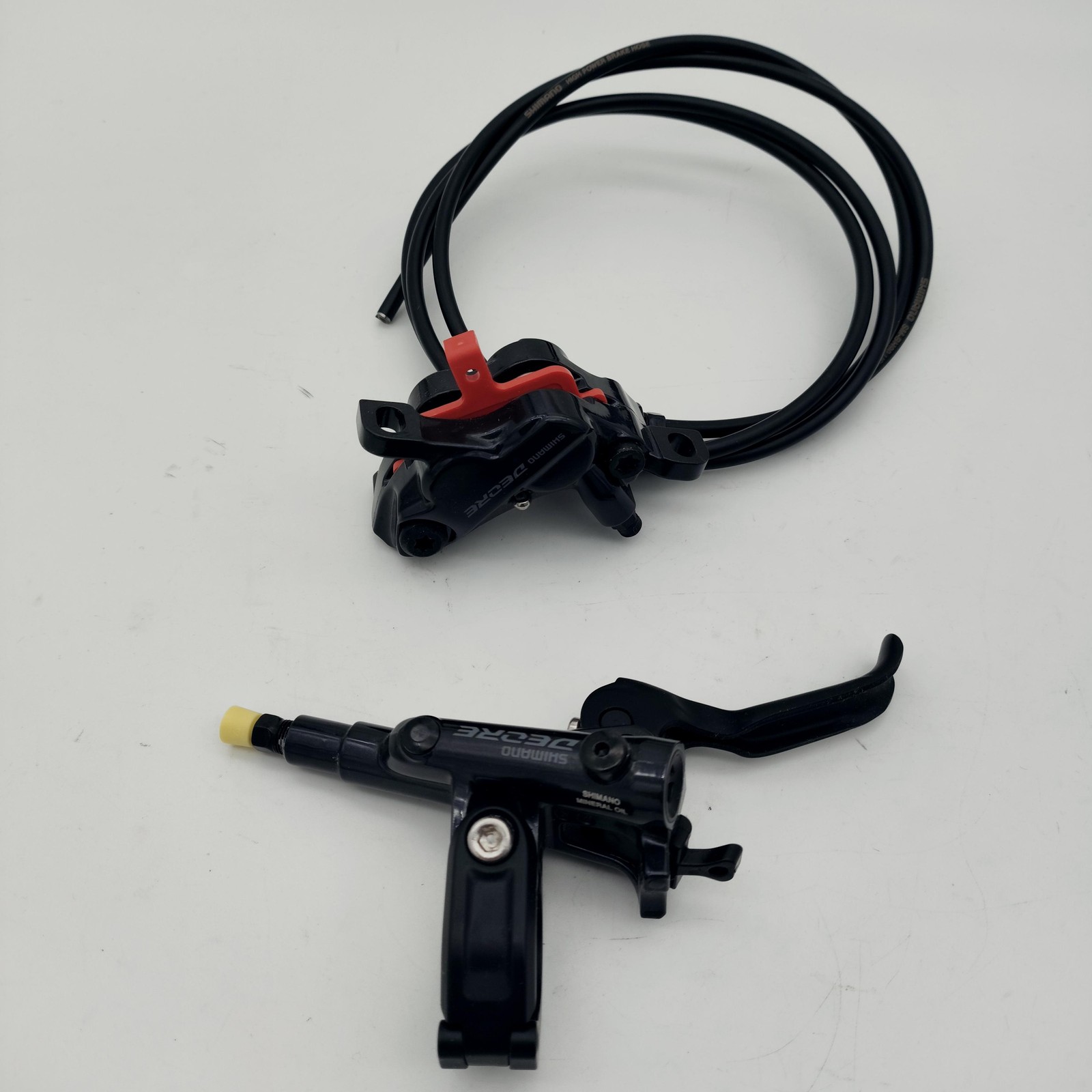 Shimano Deore BL-M6100 Lever BR-M6120 4-PISTON Disc Brake Caliper 1680mm Hose