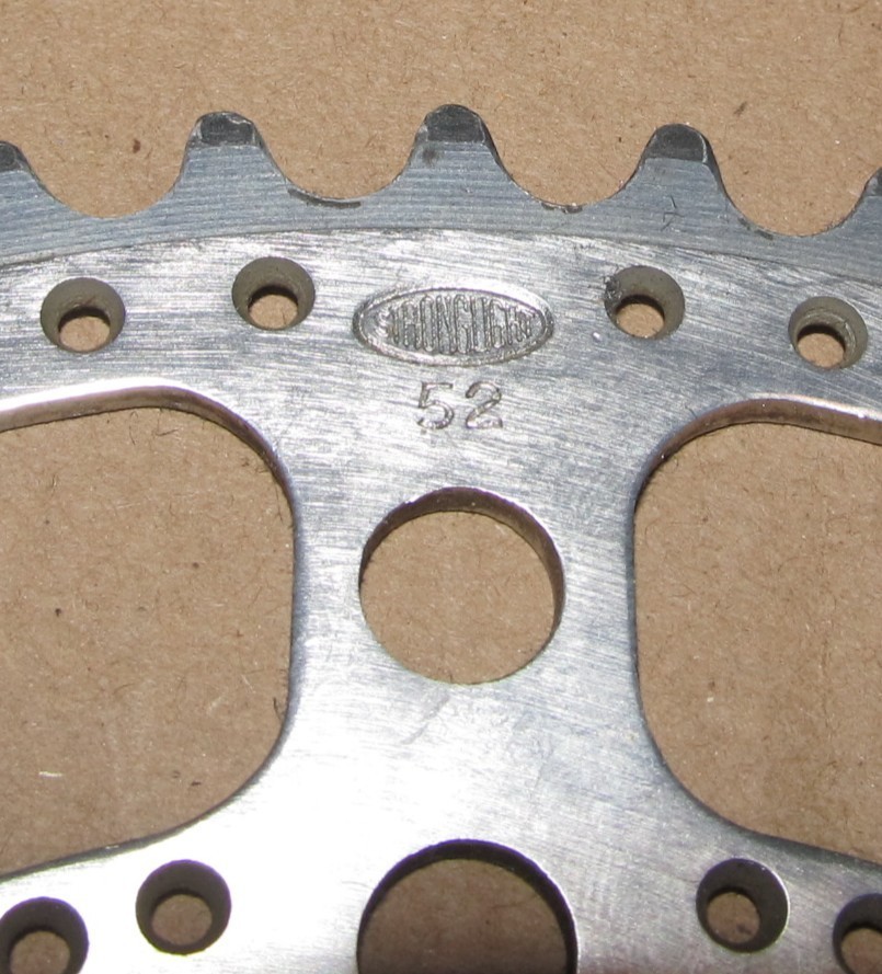 Stronglight Drillium Chainring 52t 86mm BCD vintage