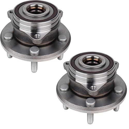 [Set of 2 513324 Front Wheel Hub & Bearing Assembly Compatible with 2011-2023