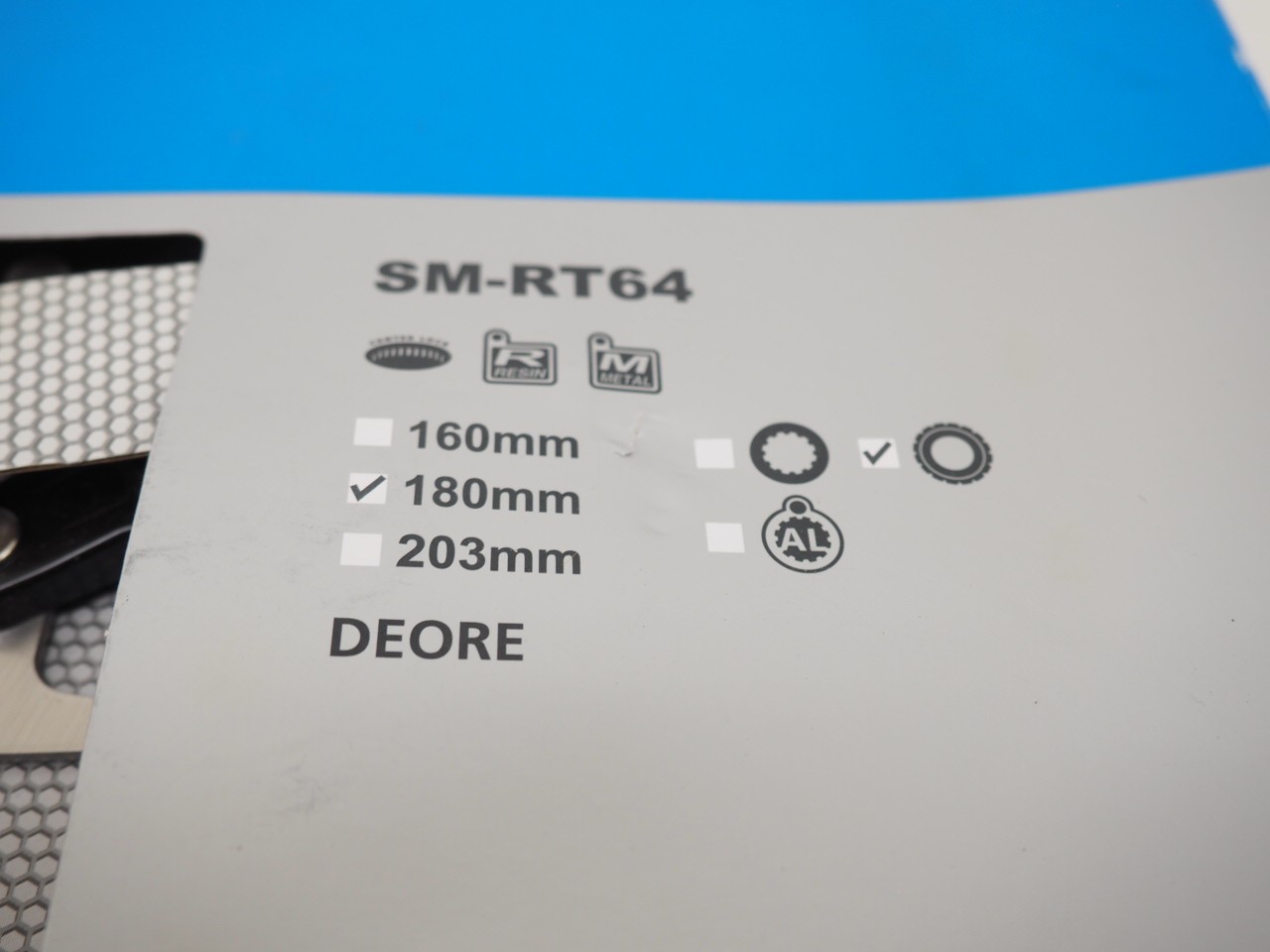 New! Shimano DEORE XT SM-RT64 180mm,,ICE-TECH MTB Bicycle Bike Disc Brake Rotor