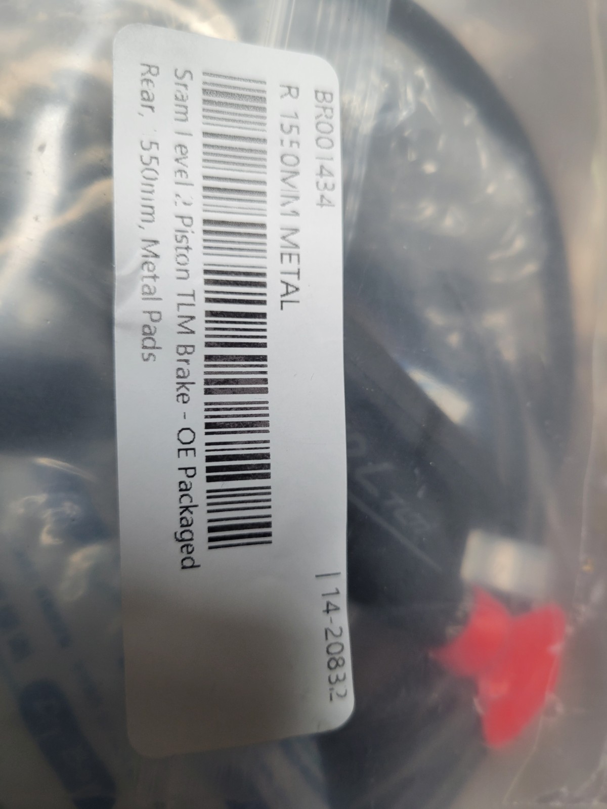 New oem Sram Level TLM Hydraulic Disc Brake: REAR – 1550mm – 2 piston BR001434