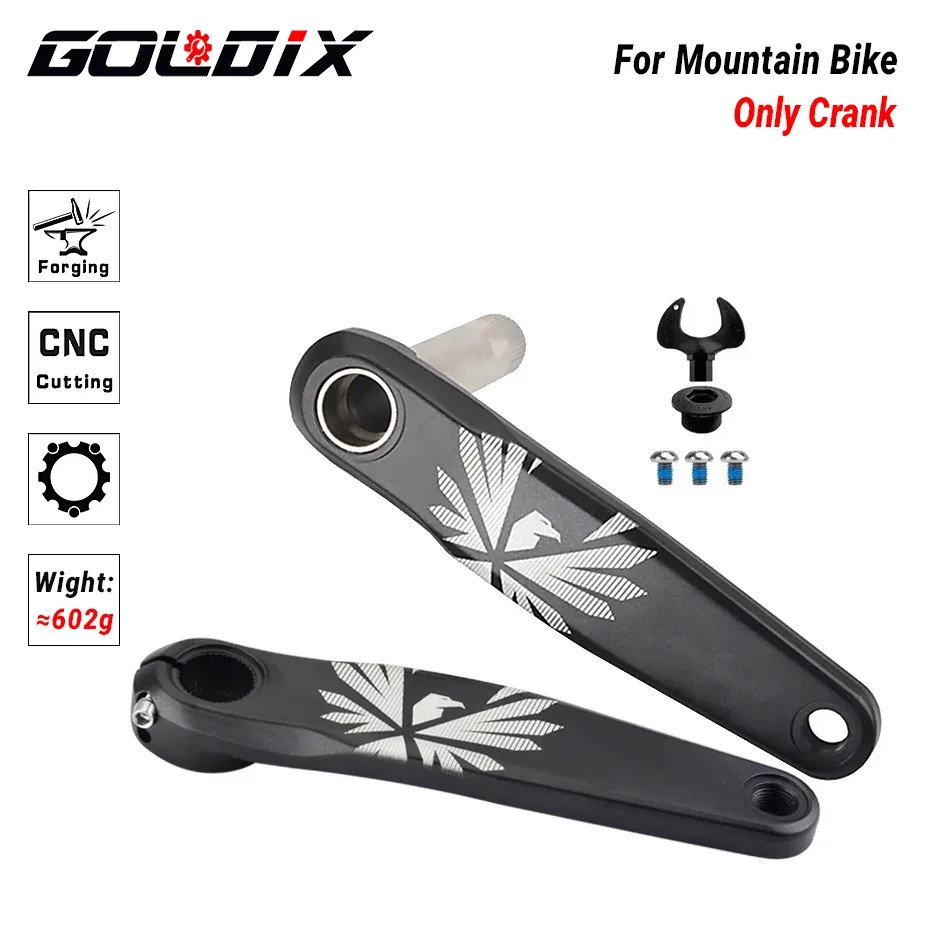 MTB Crankset 170/175mm 30T-38T Direct Mount 0mm Offset Bike Crank Alloy