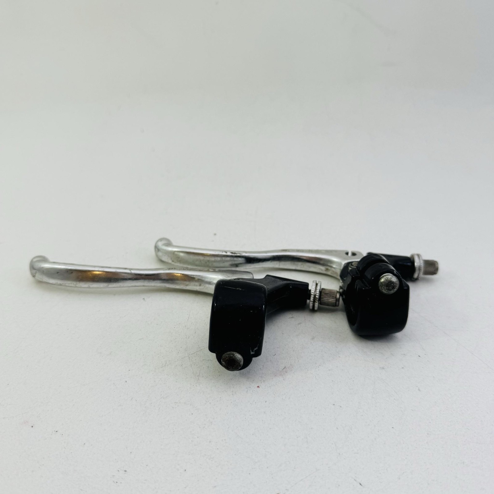 Vintage Chang Star Brake Levers Pair 22.2mm 4-Finger Black BMX Cruiser A40
