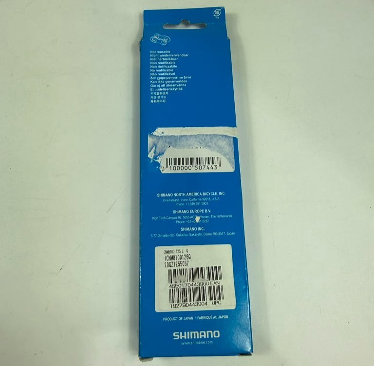 Shimano Deore XT Chain CN-M8100 12 Speed 126L Silver
