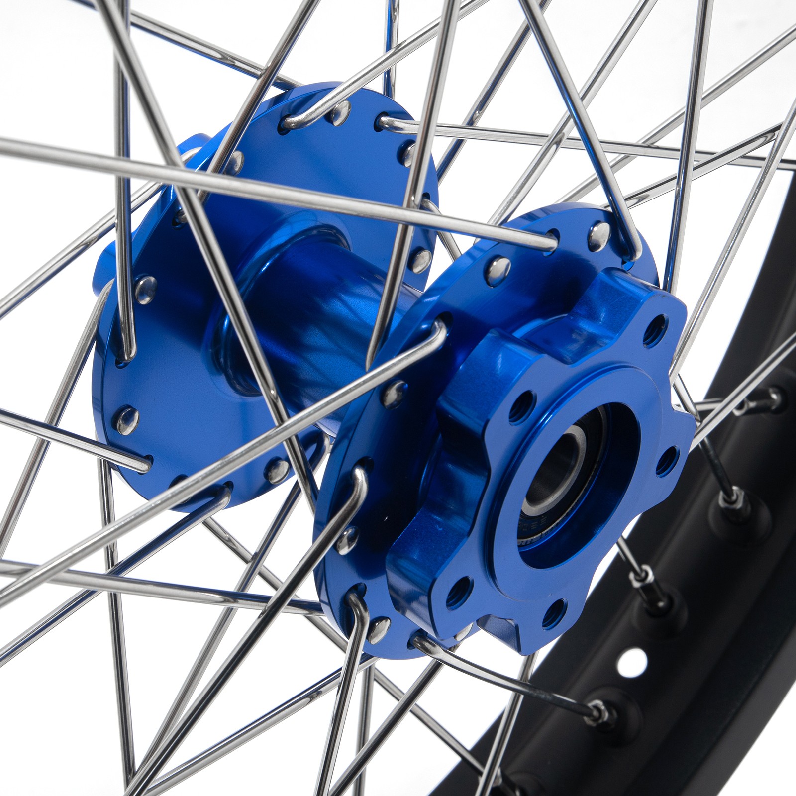TARAZON 19×1.6 16×1.85 Front Rear Wheels Rims Blue Hubs For Sur Ron Light Bee X