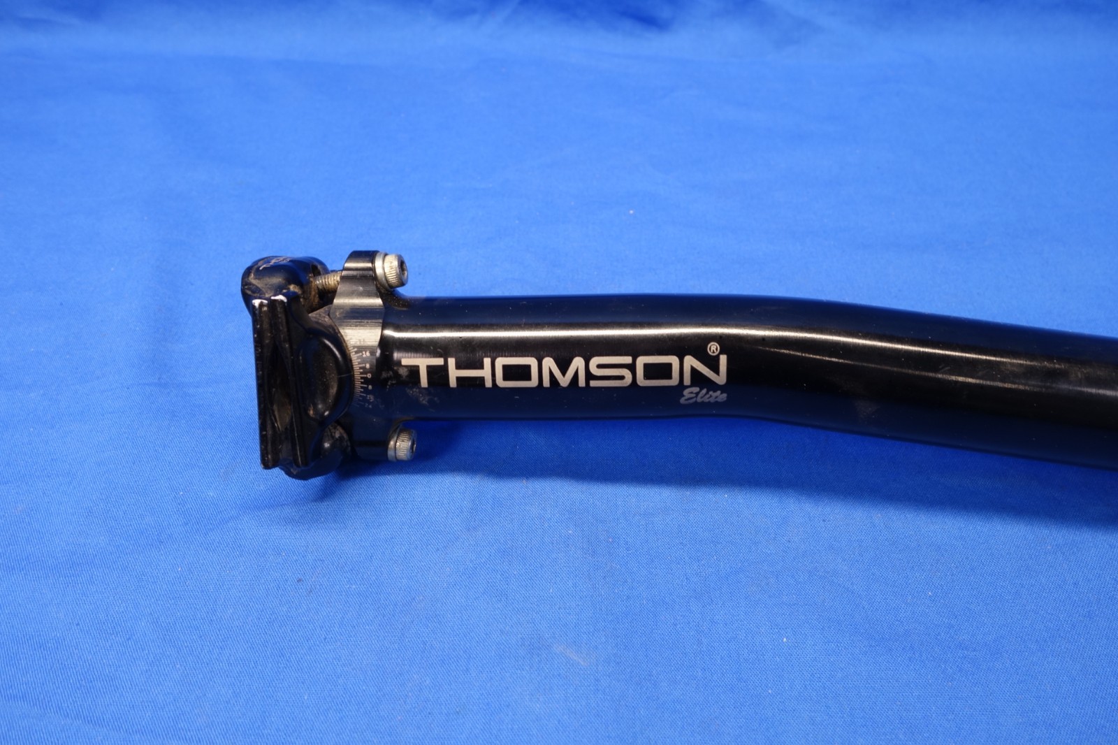 Thomson Elite Setback CNC Aluminum Seatpost: 31.6mm Diameter x 367mm Length