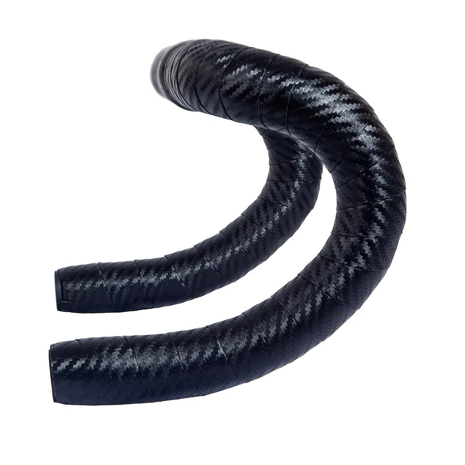 VXM Bicycle Handlebar Tape Carbon Fiber PU EVA Road Bike Bar Tape Wrap 2 Rolls