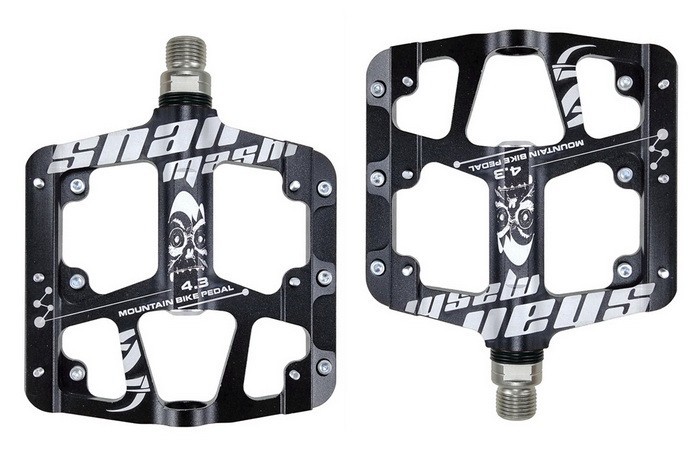 CNC Aluminum Road MTB Folding Bike Bicycle Pedal Flat Pedals 3 Bearings