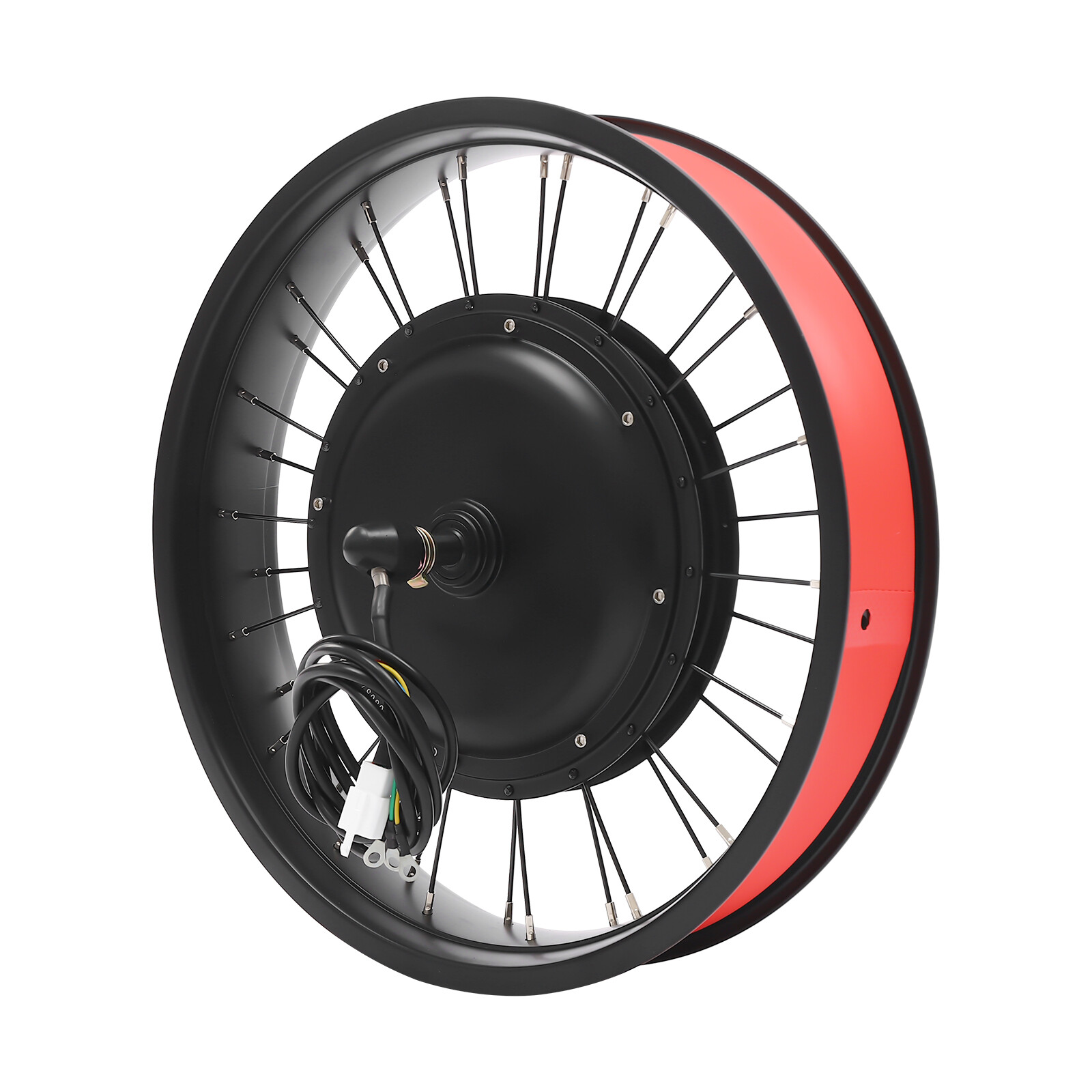 20″ 48V Electric Bicycle Front Wheel Motor Fat Tire E-Bike Conversion Kit 1000W