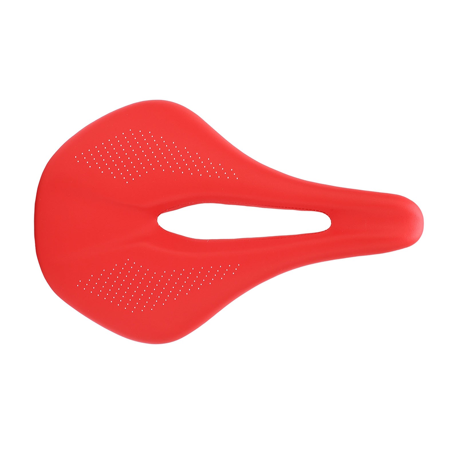 155mm Widen Carbon Fiber Leather Saddle Cushion Hollow Cycling Road Bike