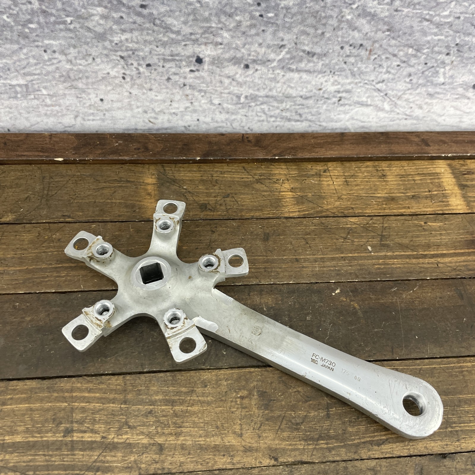 Vintage Shimano FC-M730 Crank Arm RIGHT 175mm 110 BCD Japan Square 90s MTB