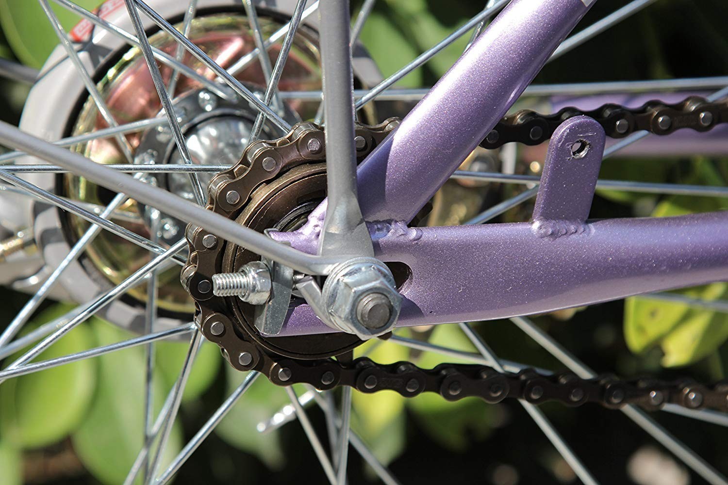 Lightweight and Easy-Install Single-Speed Bicycle Chain – 58 Inches, 0.5” Pitch