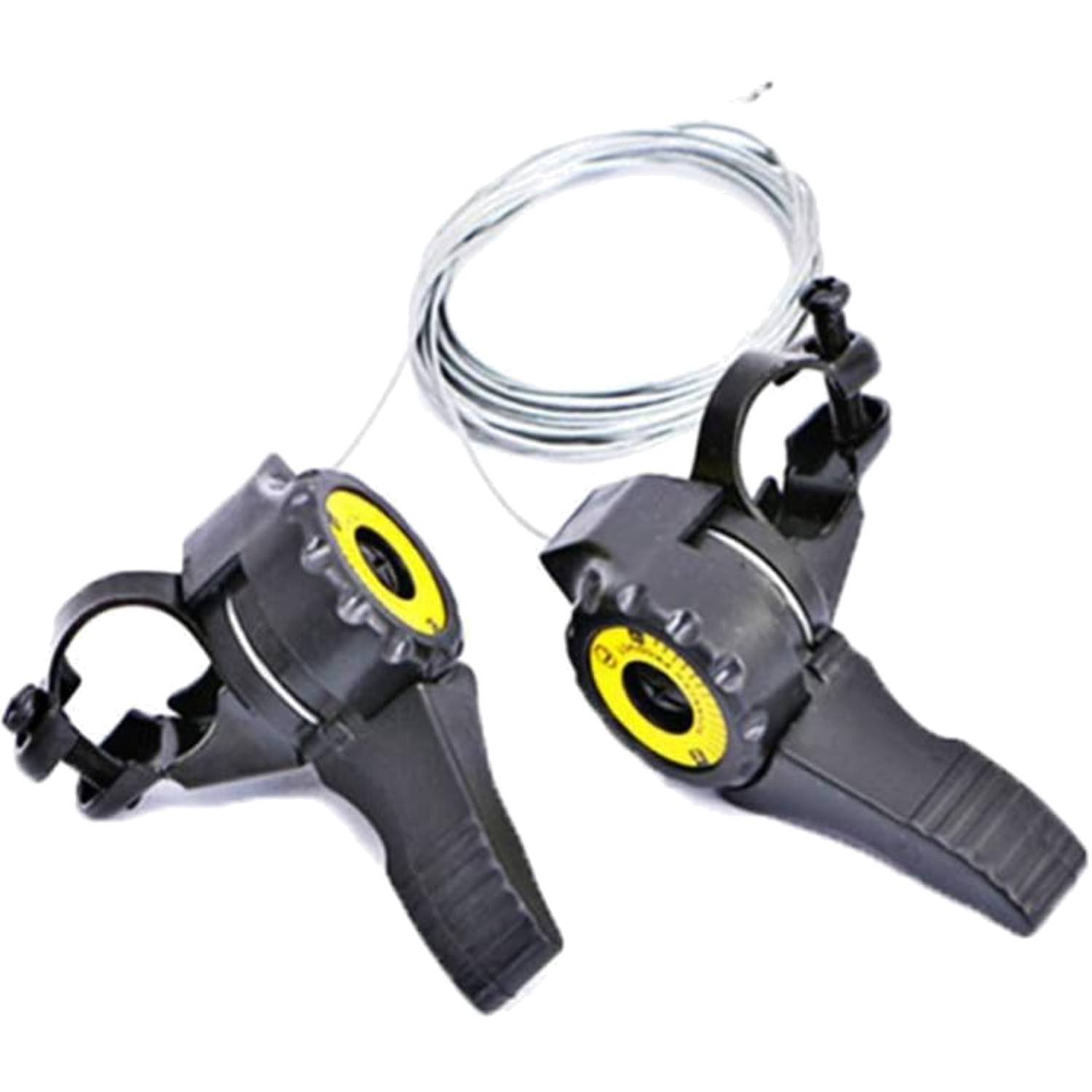 Speed Bike Shifters 15/18/21 Speed Thumb Gear Levers Handlebar