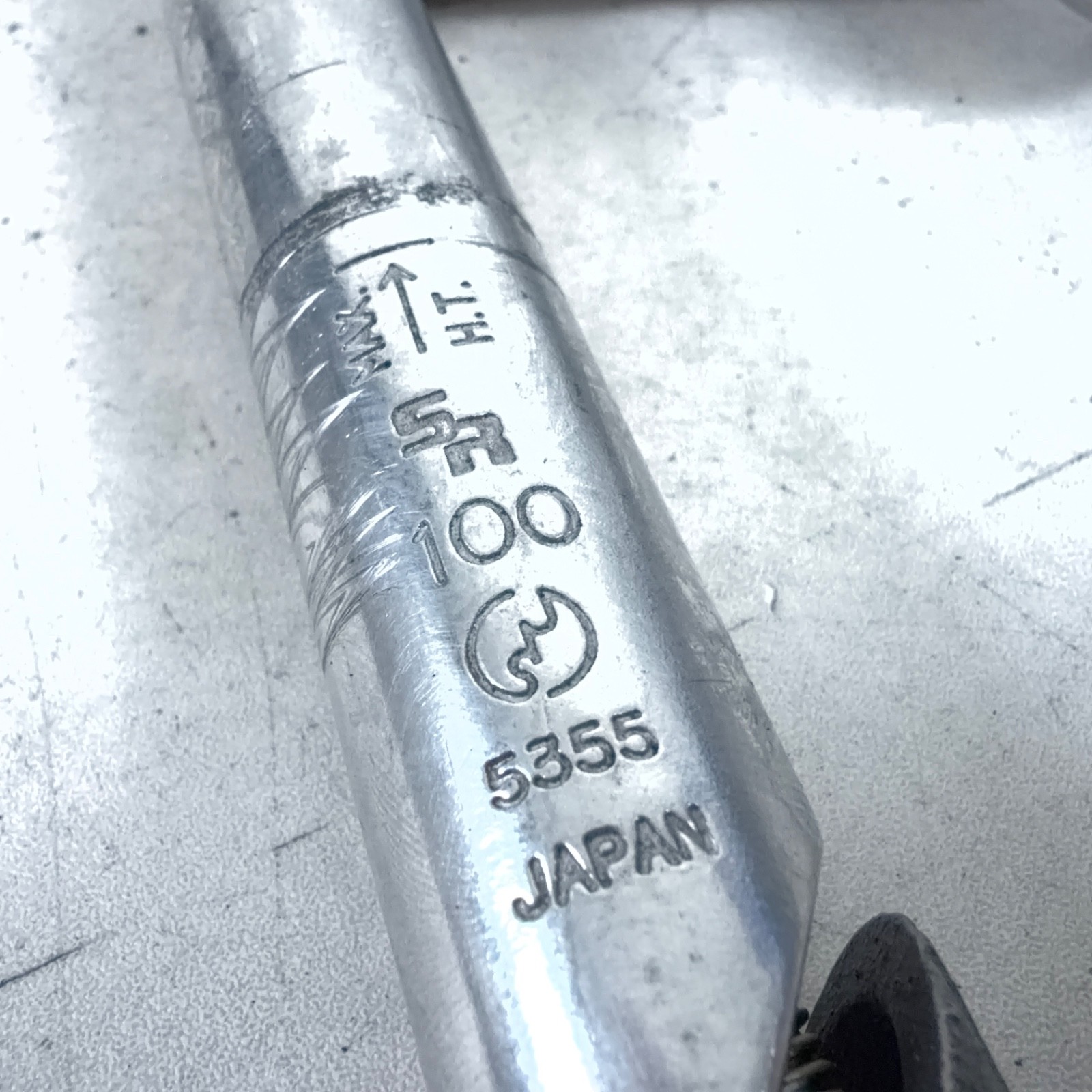 SR Japan Sakae Ringyo Vintage Alloy Quill Stem «Custom» 100mm Reach 25.4 Clamp