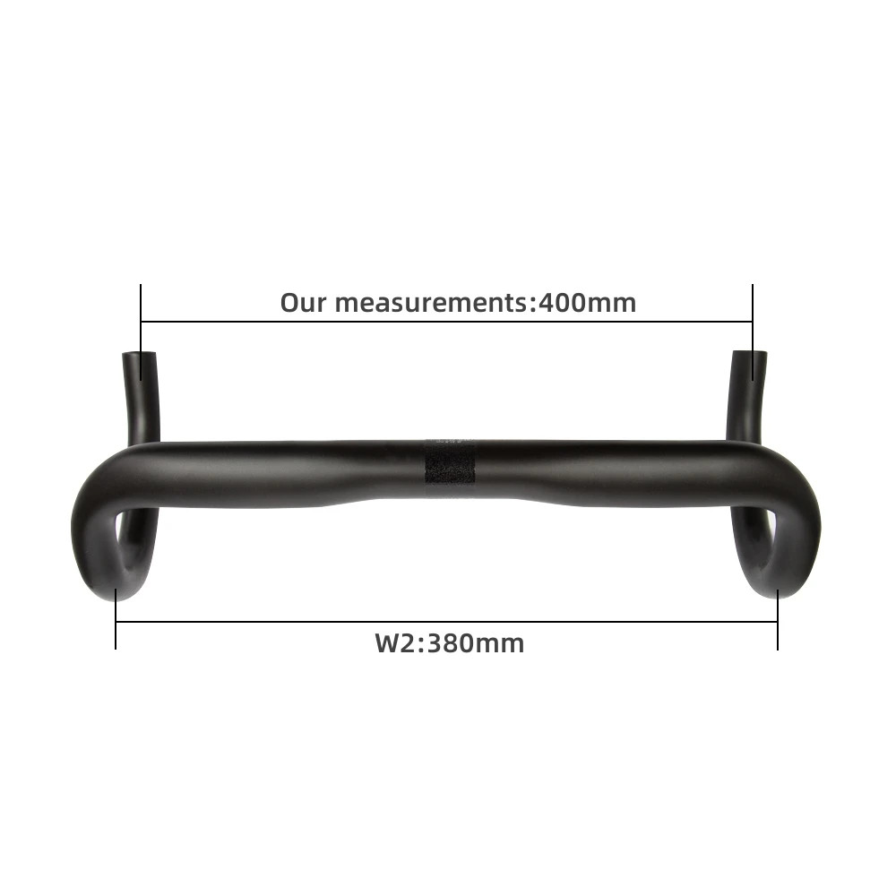 Carbon Road Bike Handlebars 380/400/420/440mm 31.8mm UD Matte/Glossy Drop Bars