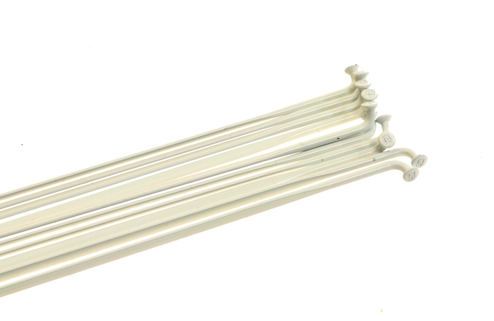 DT SWISS Aero Comp Bladed Spokes 285mm 14G 2.0/2.8/1.0 J-Bend – 10 QTY White NEW