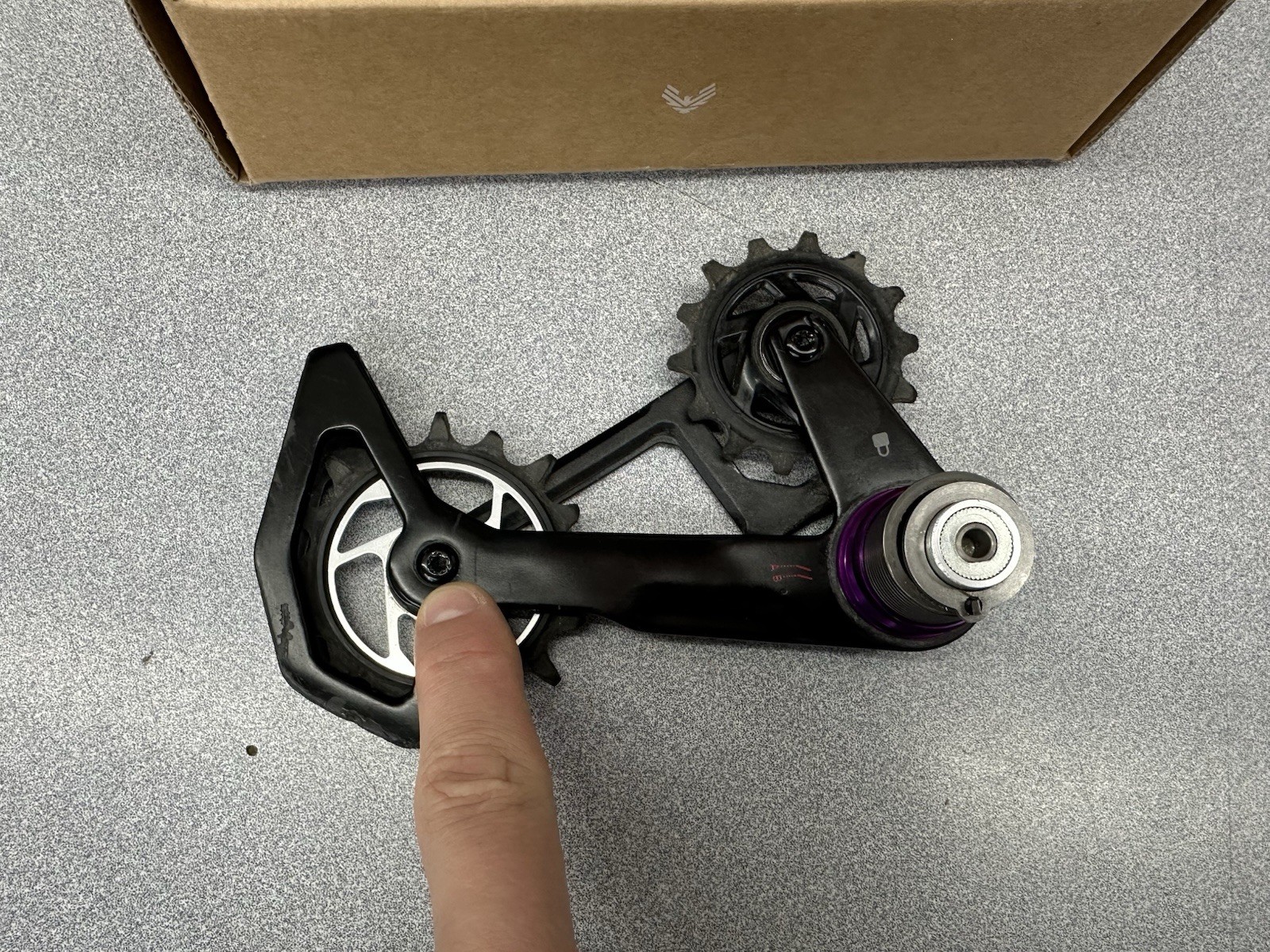 SRAM XX SL Eagle T-Type AXS Carbon Rear Derailleur Cage Assembly