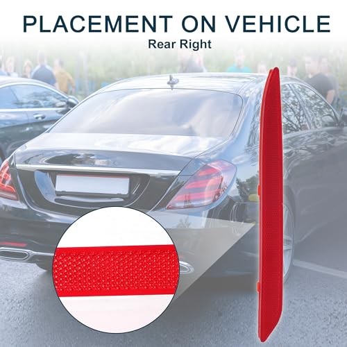 Car Bumper Reflector for Mercedes-Benz GLE350 Strong No.2228200874 | Rear