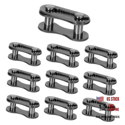 10 Pieces Bike Chain Master Link Single Speed Removable Quick Split Chain Link