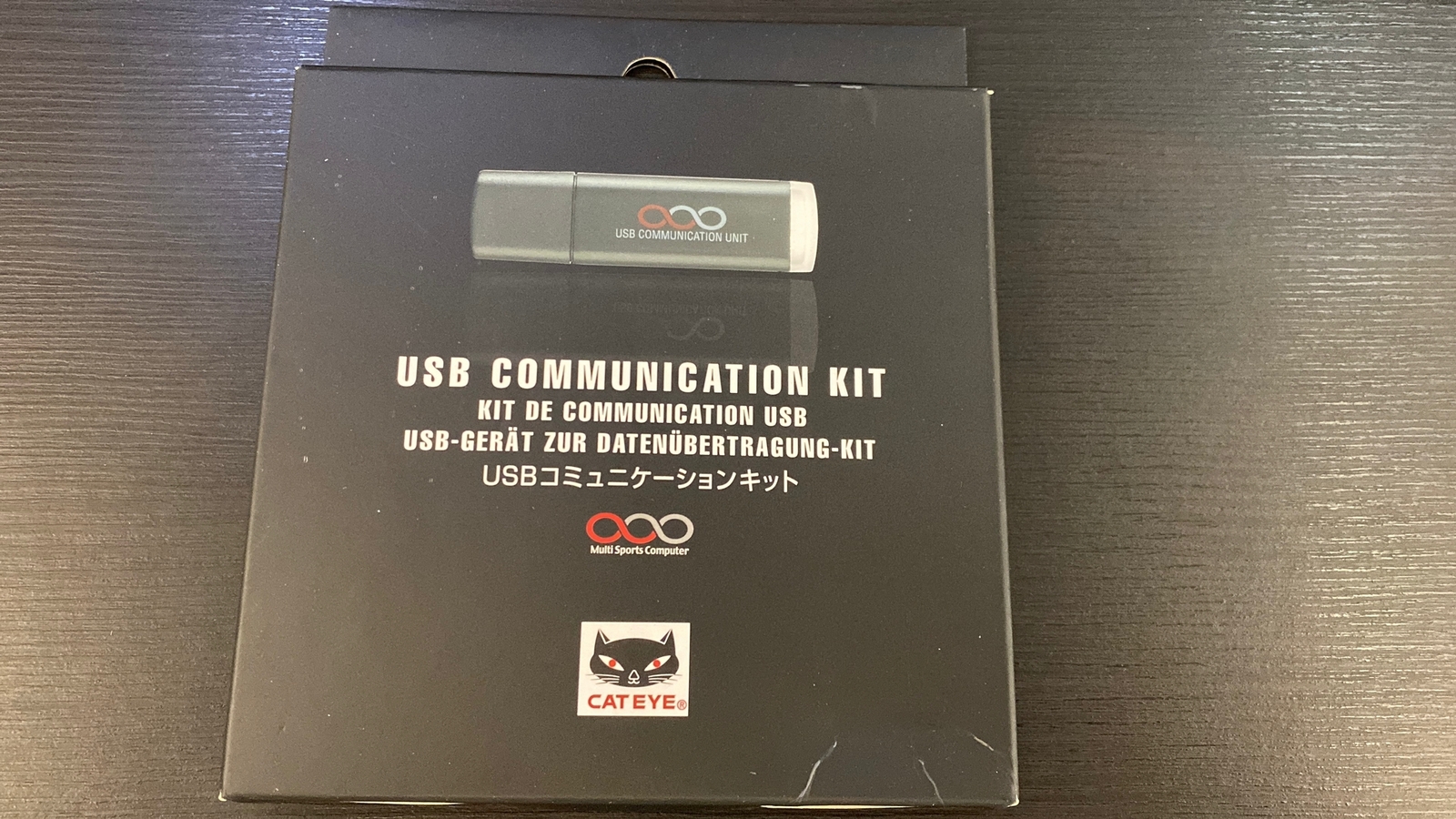 CATEYE 240-0590 USB COMMUNICATION KIT FOR Q3a & Q3 BLACK NEW
