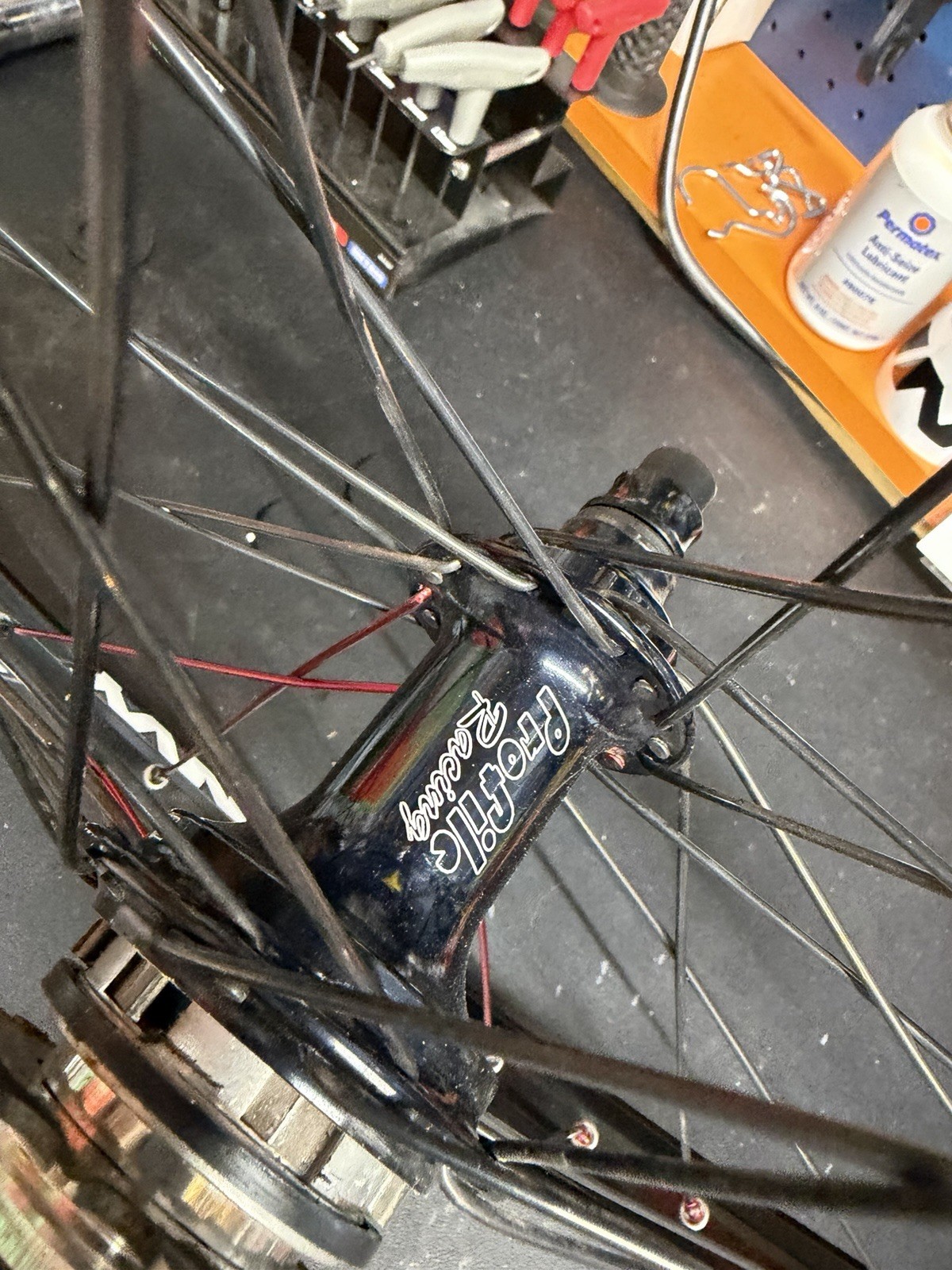 Custom built Sun Ringle Envy rims with Profile Racing Elite hubs. 20inch BMX