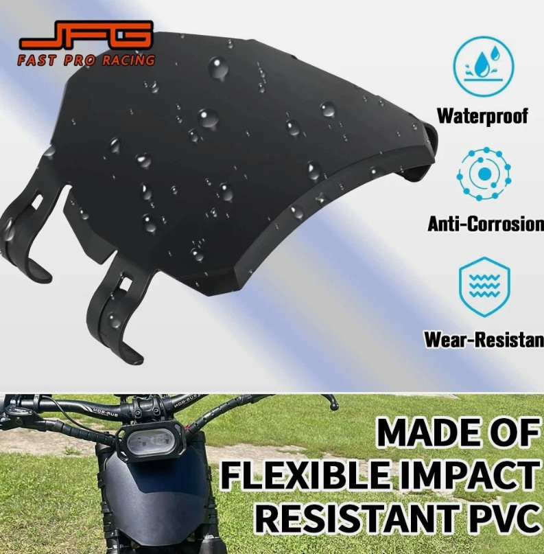ODI Black Number Plate With Zip Ties For Downhill MTB’s EBikes Surrons