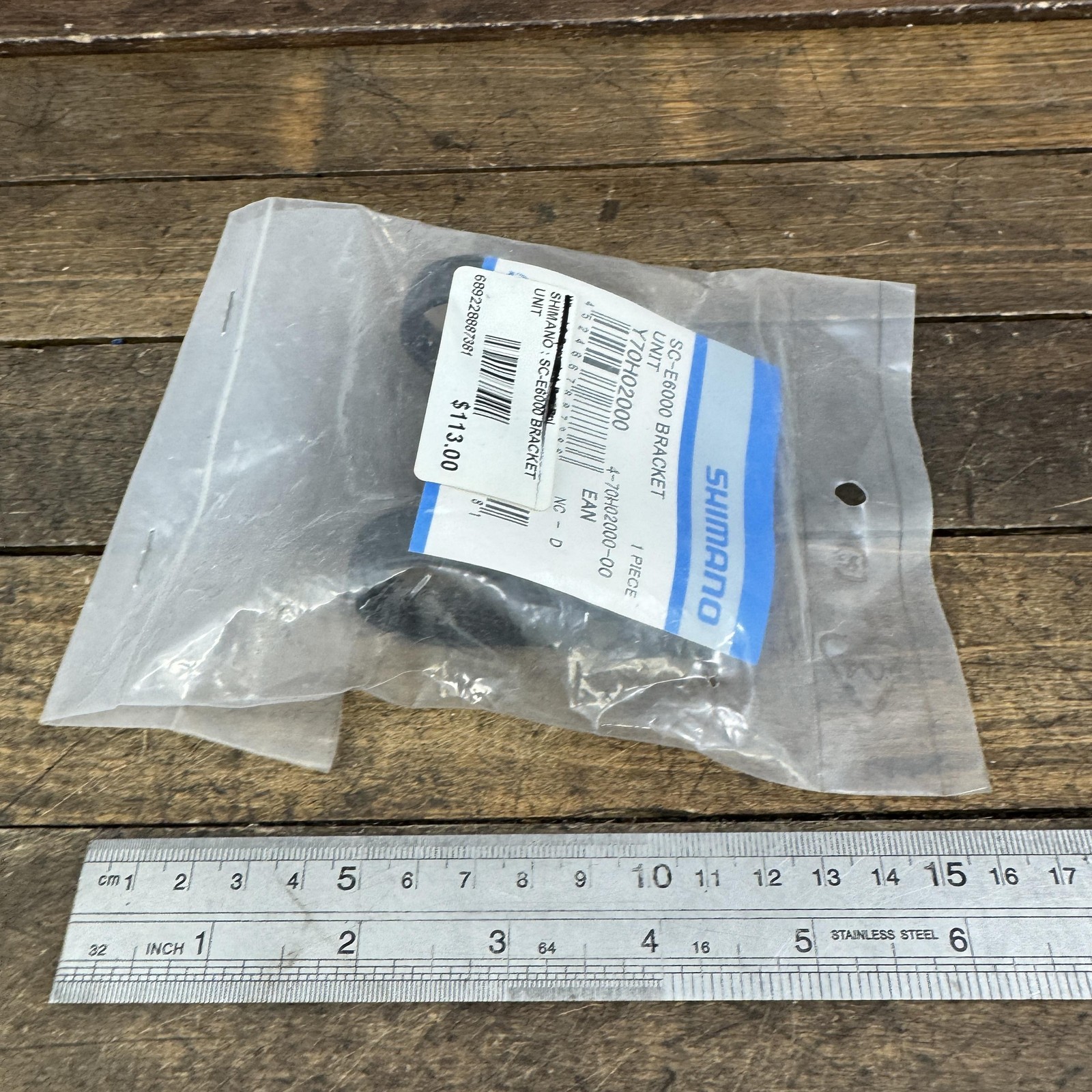Shimano SC-E6000 Display Bracket Unit Y70H02000 Black STEPS E-Bike Mount