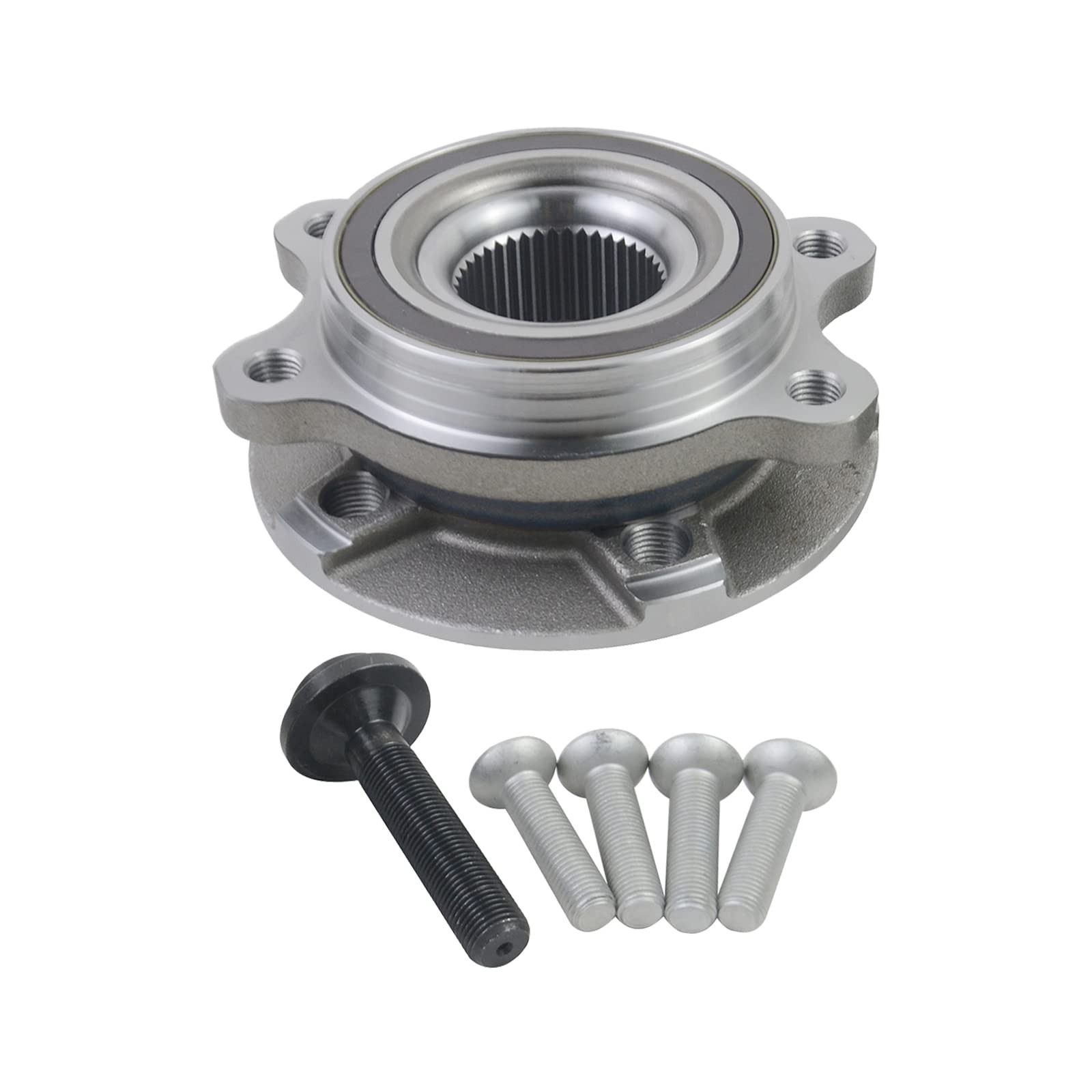 513301 Front & Rear Wheel Hub and Bearing Assembly Replacement for 2009-2015 …