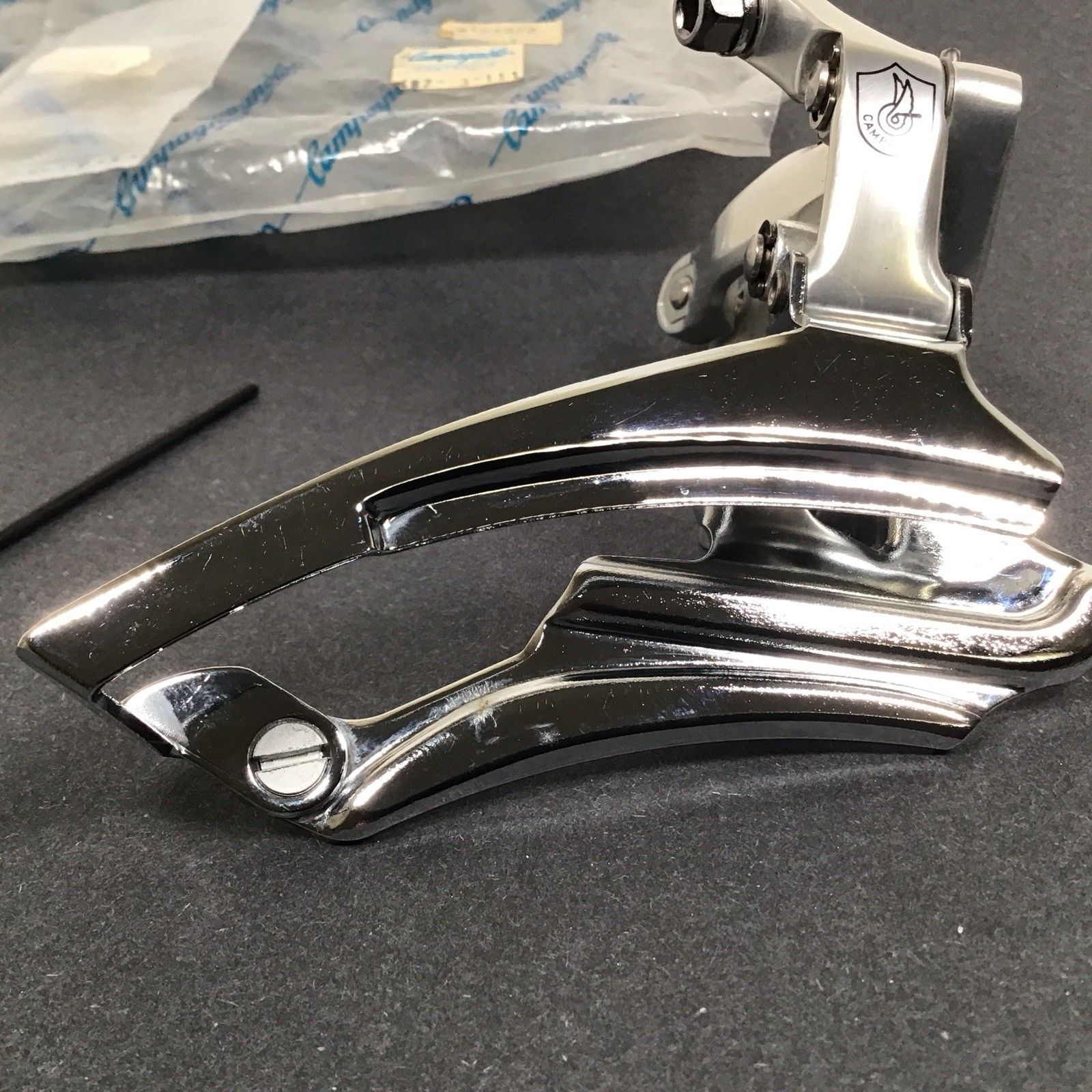 Campagnolo Record O.R. Off Road Front Derailleur 28.6-33mm Vintage MTB Klein Fat