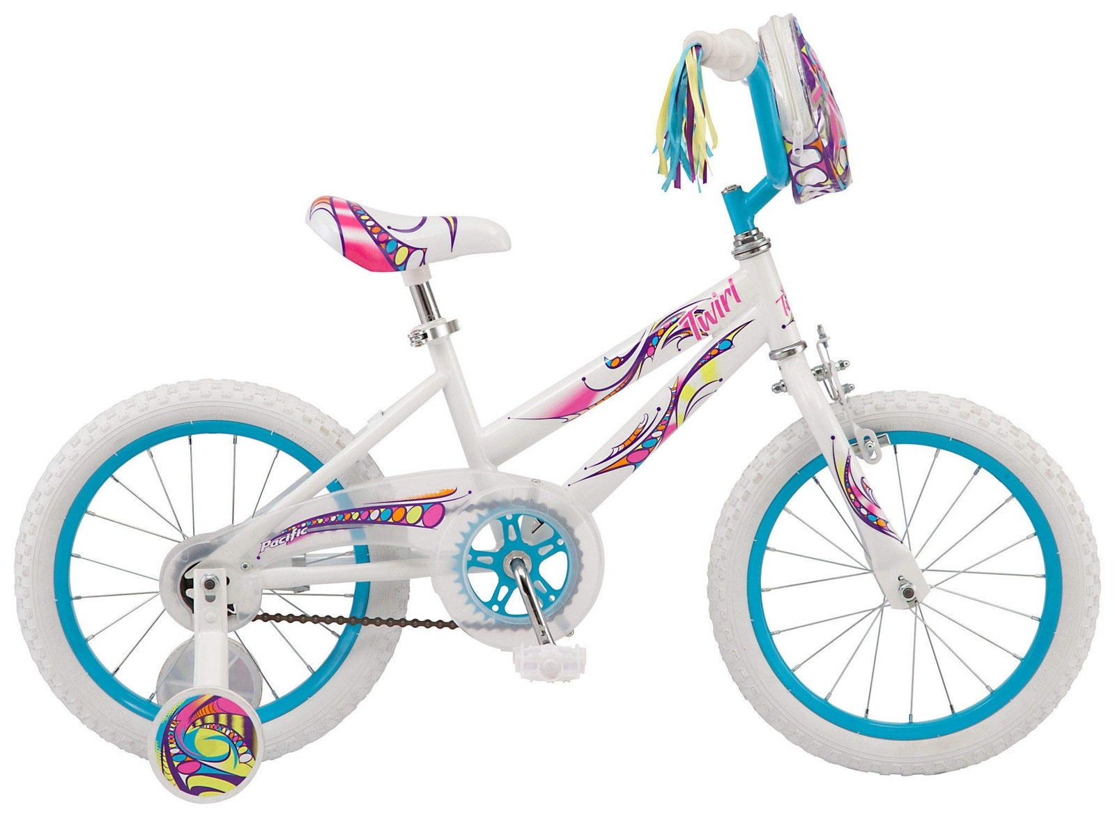 Pacific Twirl Bmx Style Kids Bike For Boys And Girls Ages 3 To 7 Single Speed