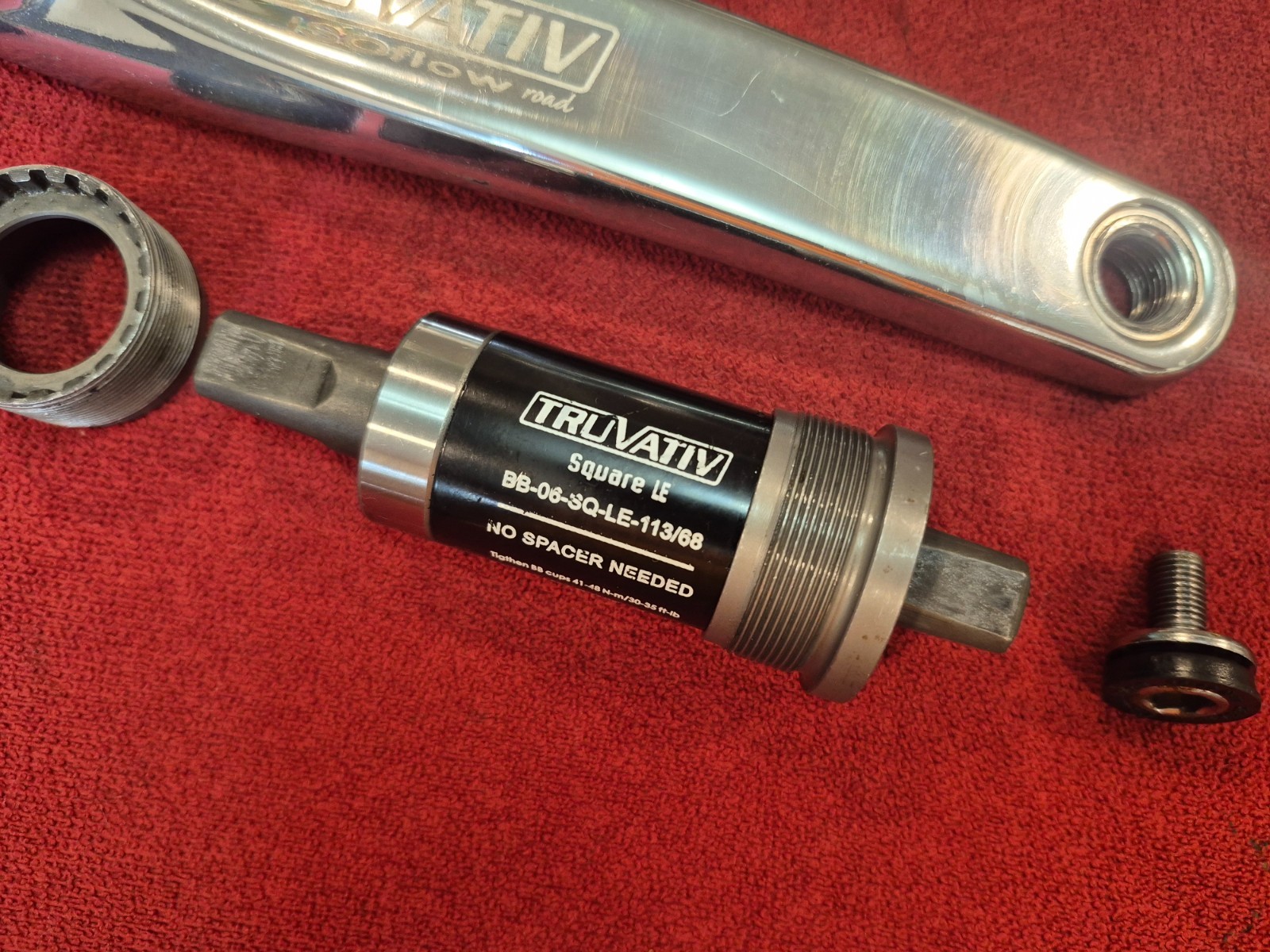 TRUVATIV ISOFLOW ROAD Triple Crank Set, 172.5 mm Length, 52/42/30T Chainrings