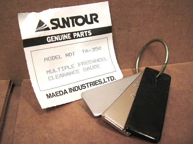 New-Old-Stock Suntour Multiple Freewheel Clearance Gauge