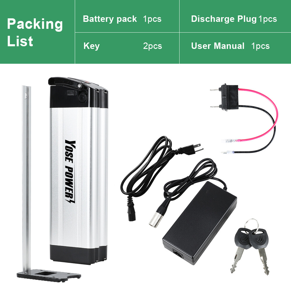 36V Lithium Battery 36V 13Ah Silverfish Ebike Battery Electric Bike Battery